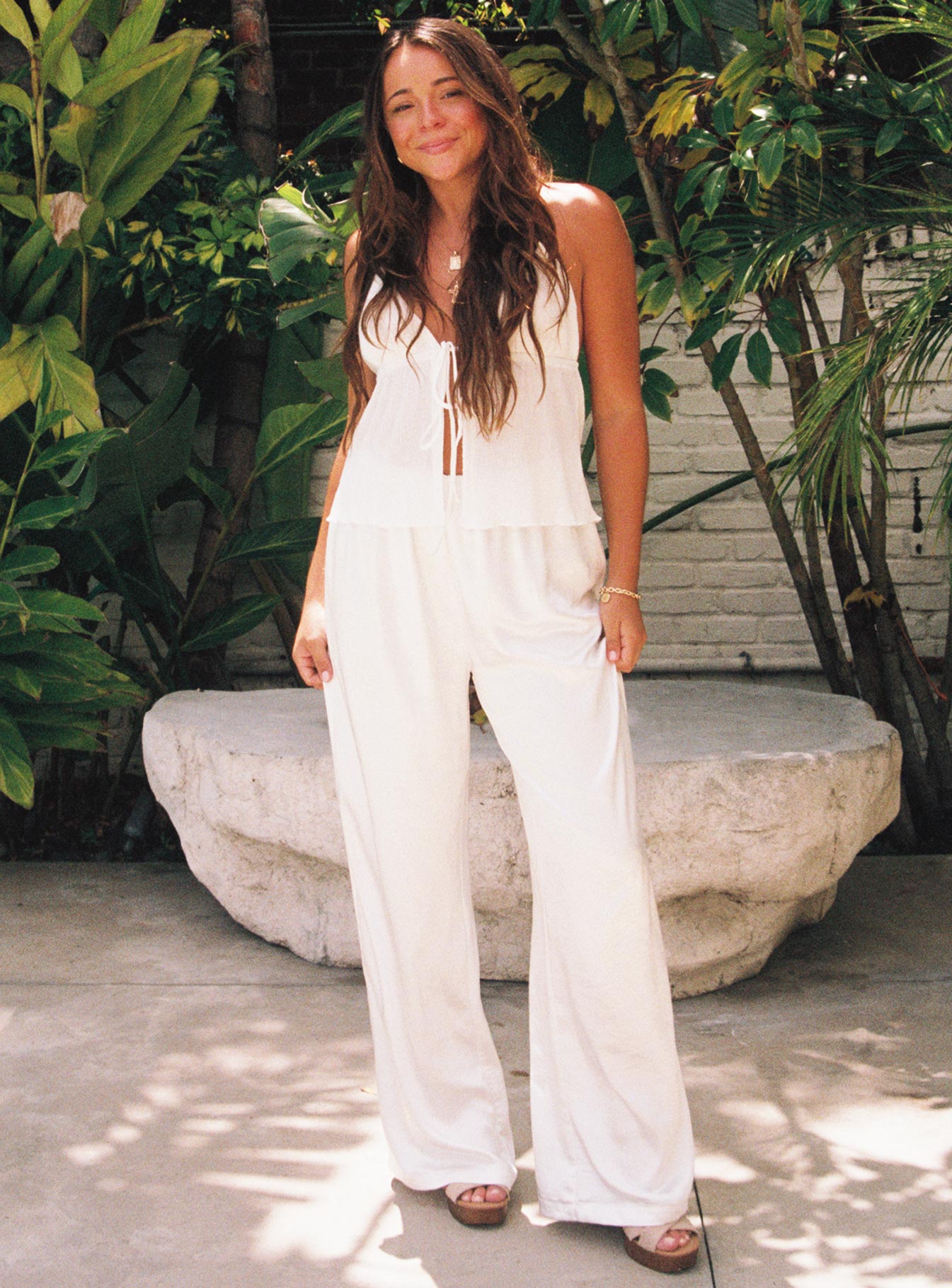 Nixie Pants White
