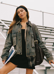 Kier Oversized Jacket Denim Antique Wash